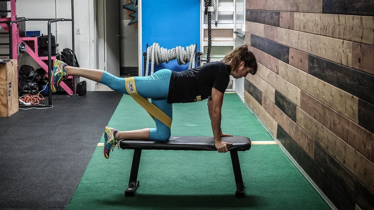 The best 21 glute exercises using only resistance bands