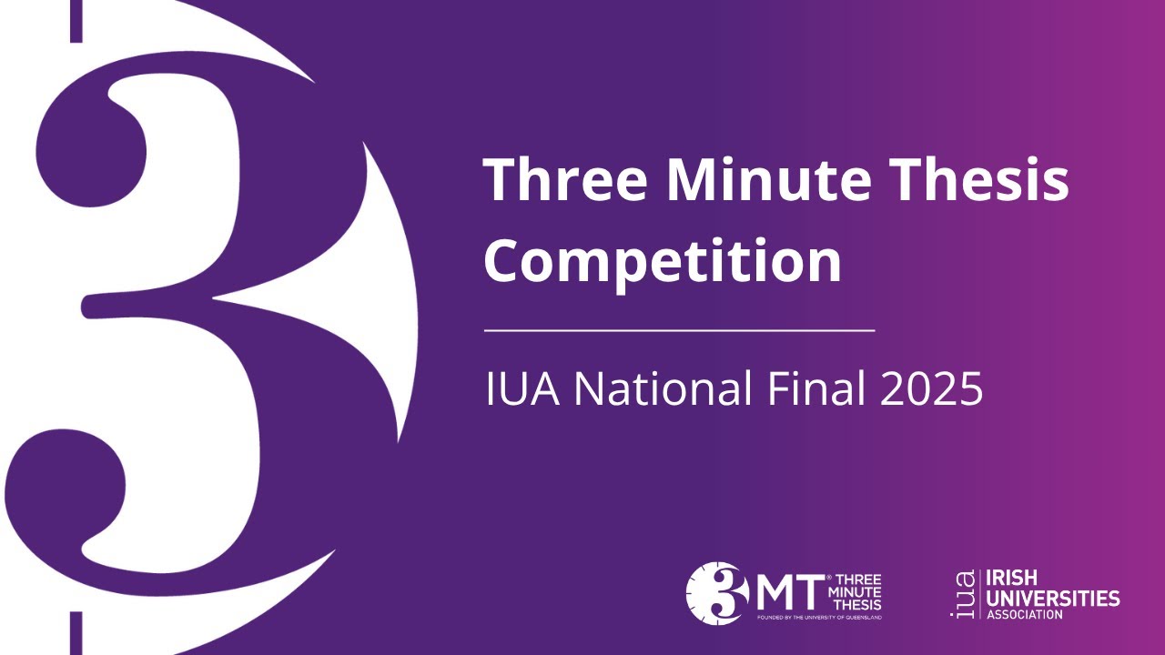 This is the playback of our Three Minute Thesis national competition held on November 19th 2025