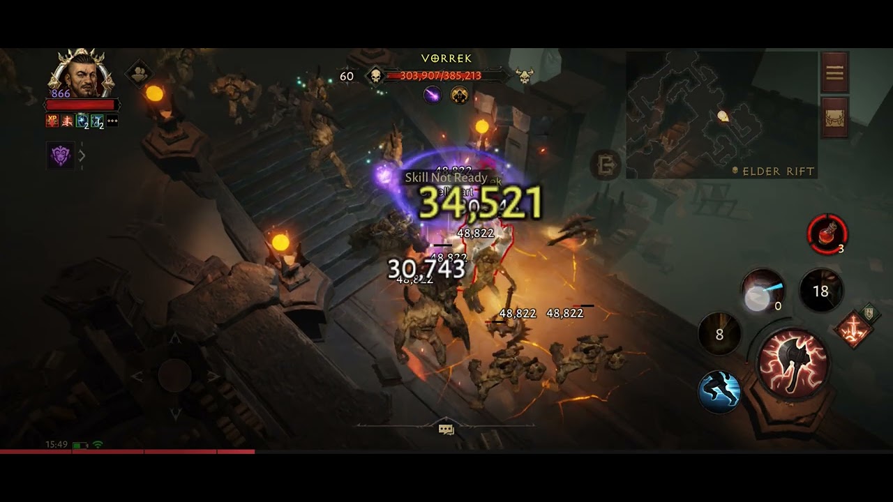 Elder Rift (10 Eternal legendary crest) Diablo Immortal.