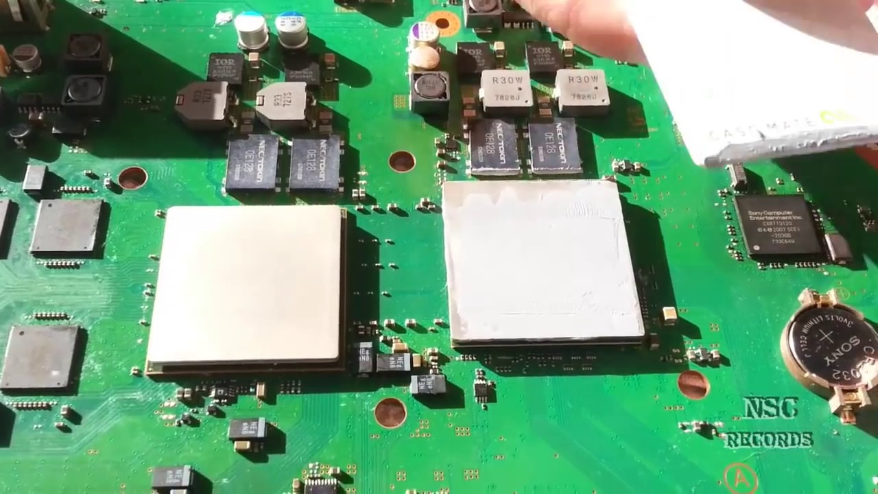 How to apply Thermal Compound on your PS 3 By:NSC
