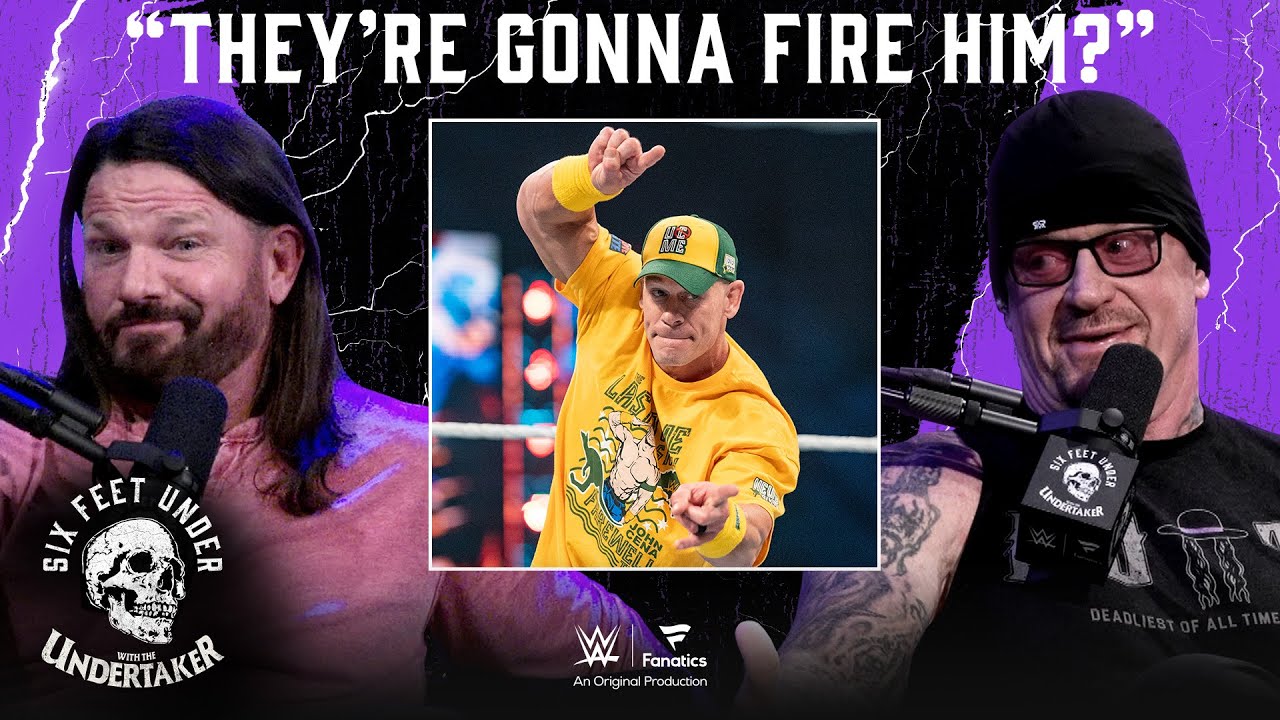 John Cena got in trouble for surprising AJ Styles: Six Feet Under