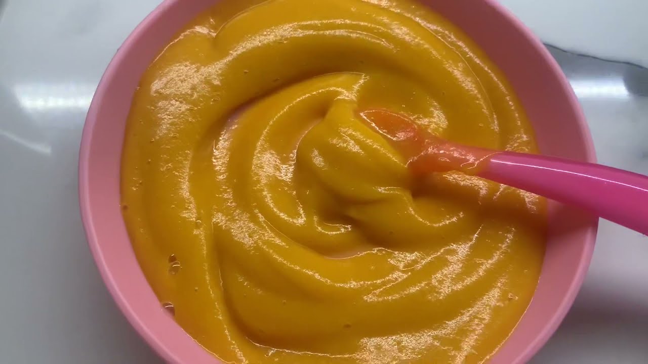 Ja me cfare tja filloni ushqimin bebes tuaj 5 muajshe | Pure per bebe 5m+  ( 🍠,🎃,🥕)