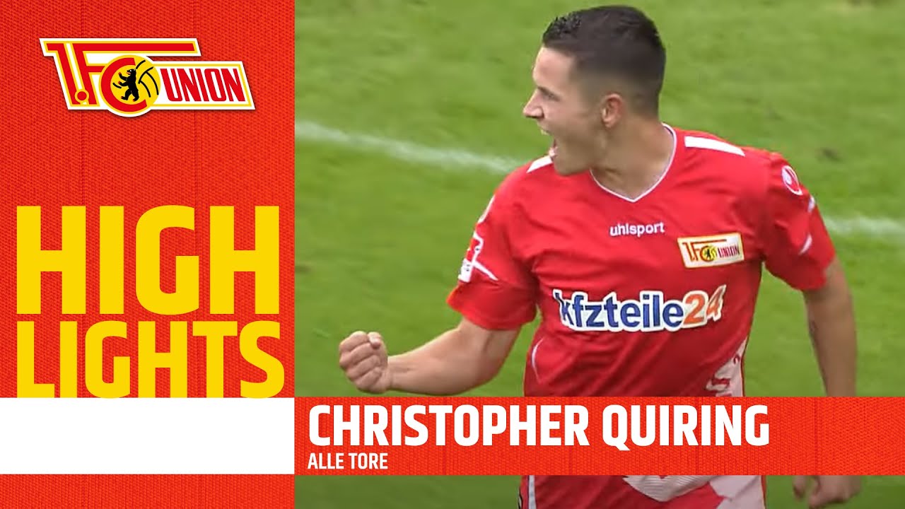 ALLE TORE Christopher Quiring | Tor Compilation | 1. FC Union Berlin