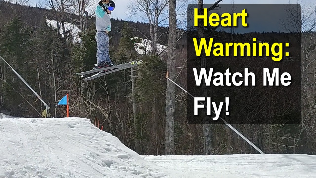 Watch Me Fly! (Overcoming Adversity) #sportsmotivation #skiing
