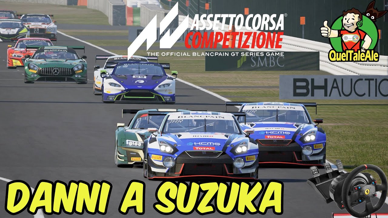 Assetto Corsa Competizione - Gameplay ITA - SUZUKA...FINITA MALE