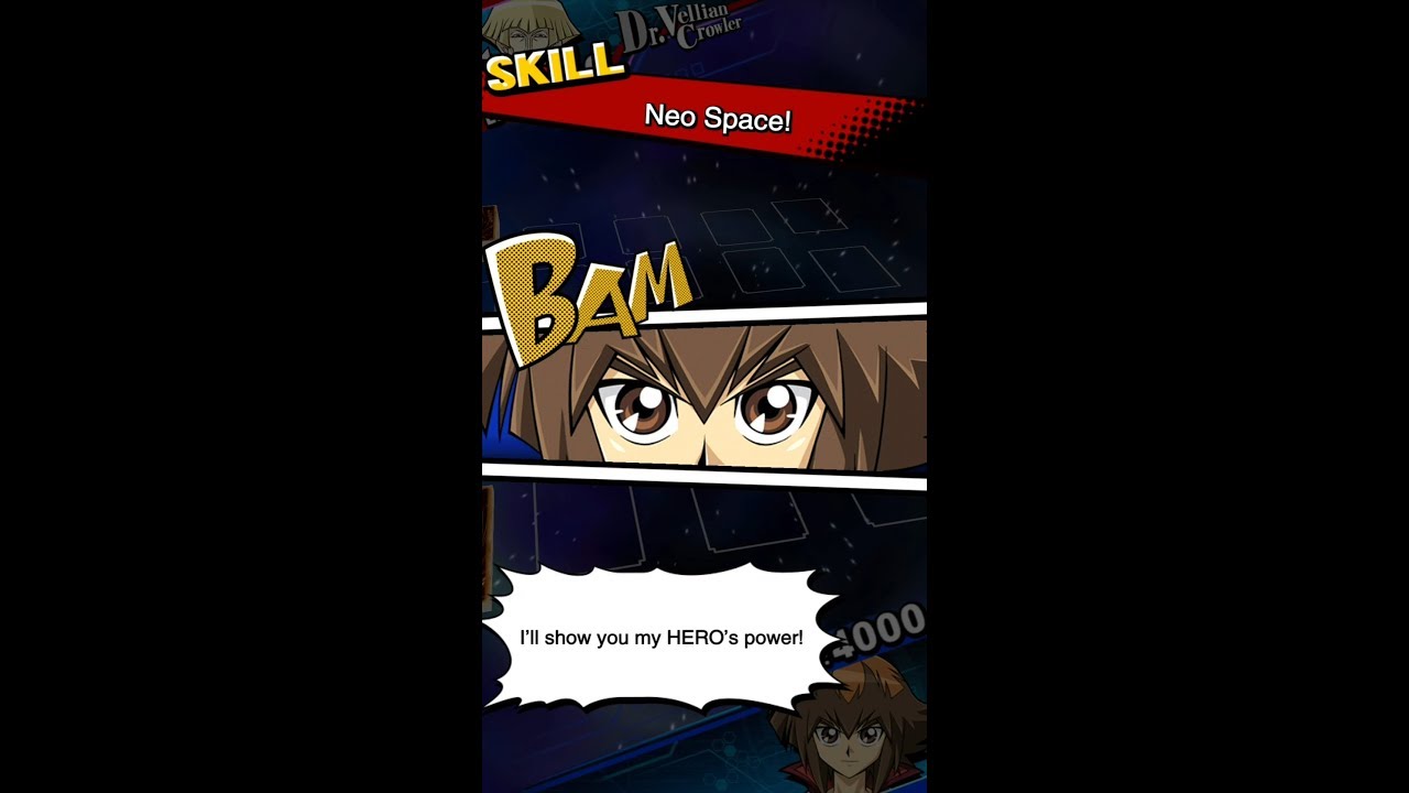 Yugioh Duel Links - Jaden's NEW skill : Neo Space!