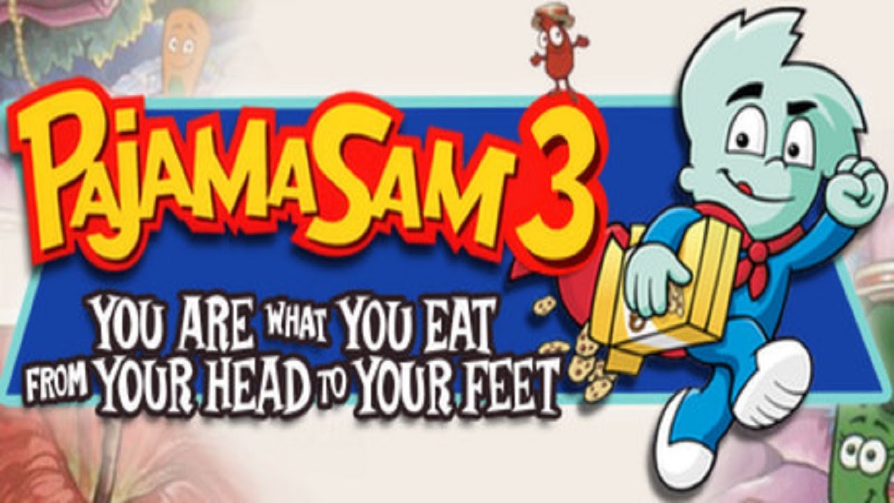 Pajama Sam 3: You Are What You Eat From Your Head To Your Feet - Full Game HD Walkthrough - NC