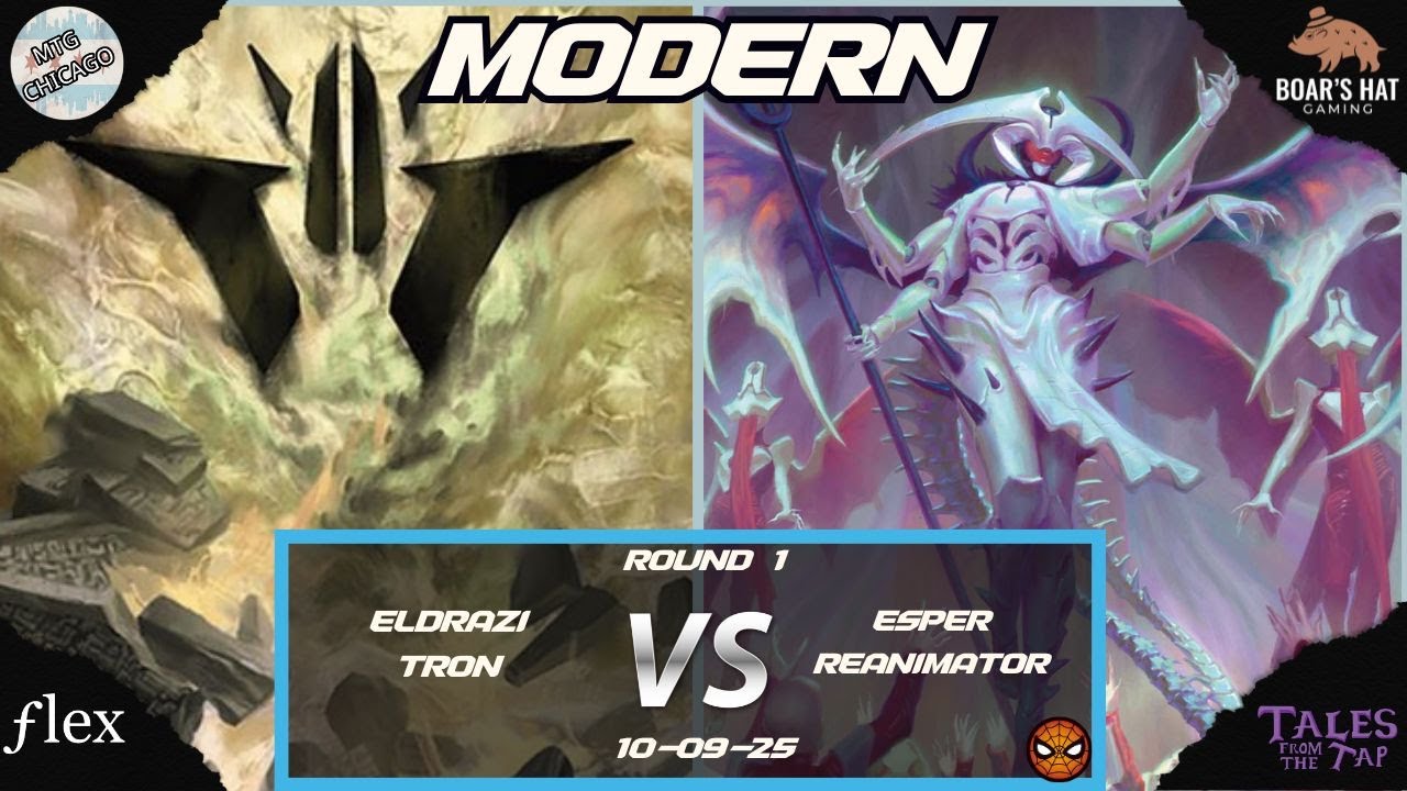 Элдрази Трон против Эспера Реаниматора [MTG Modern Round 1]