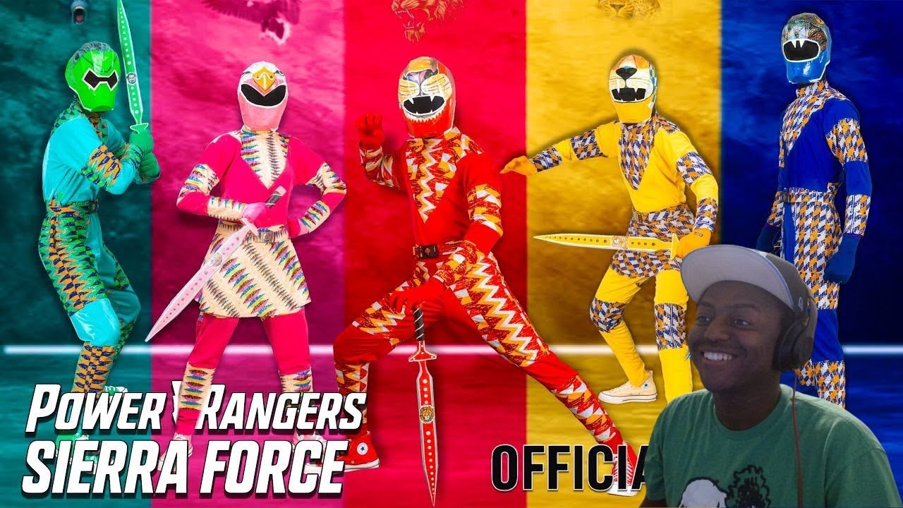 Power Rangers Sierra Force - Official Trailer (REACTION)