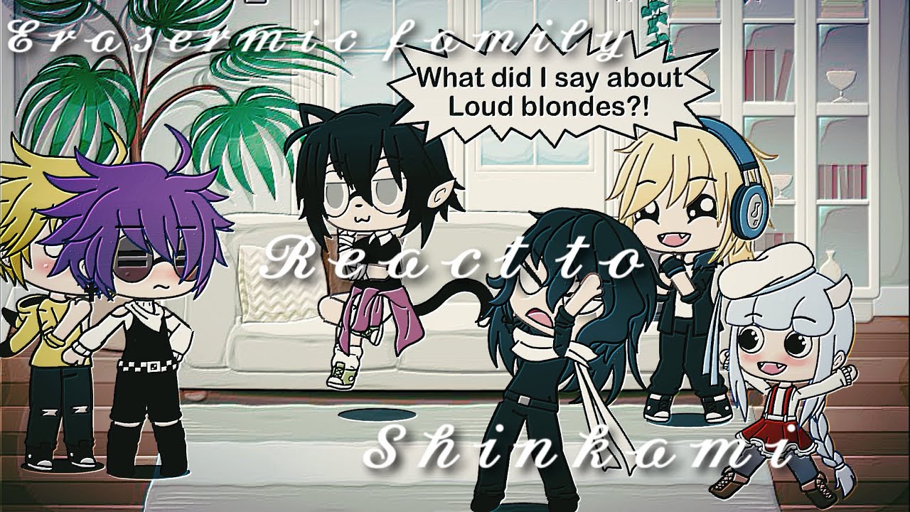 Erasermic family react to Shinkami • Atsuko •
