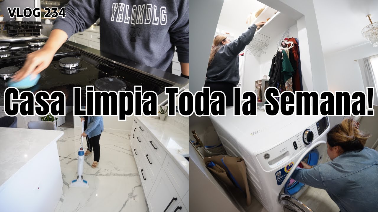Una Semana de Limpieza Real ✨ | Mi Rutina Para Tener la Casa en Orden | CLEAN WITH ME @NediPena