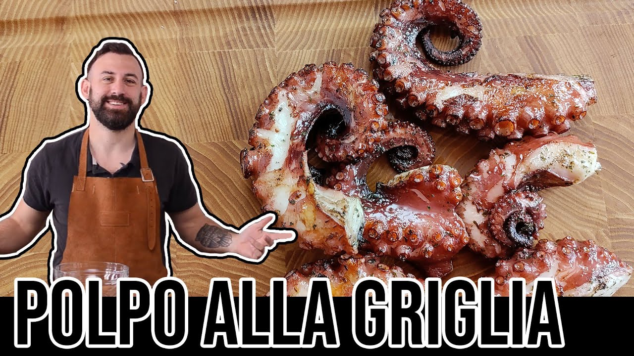 Polpo alla griglia - Talmente morbido che non serve il coltello