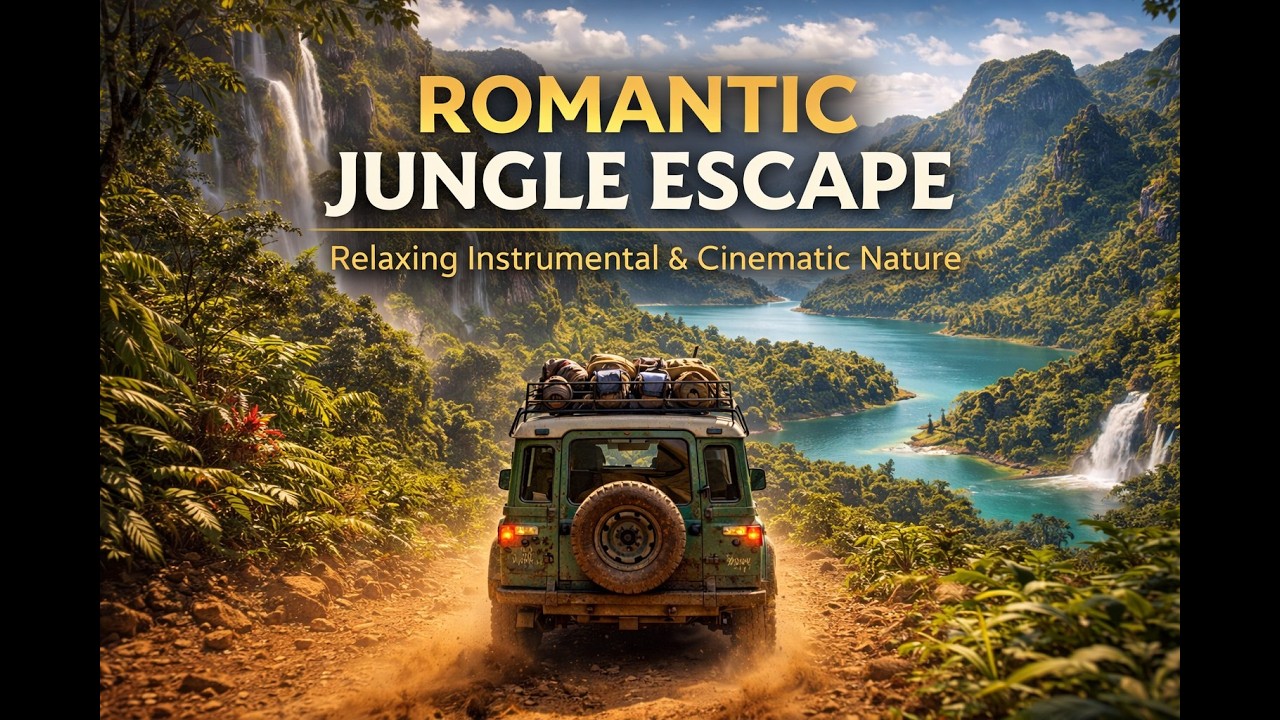 Romantic Instrumental Escape Through the Jungle🌿 Cinematic Nature  Travel Ambience #romanticmusic