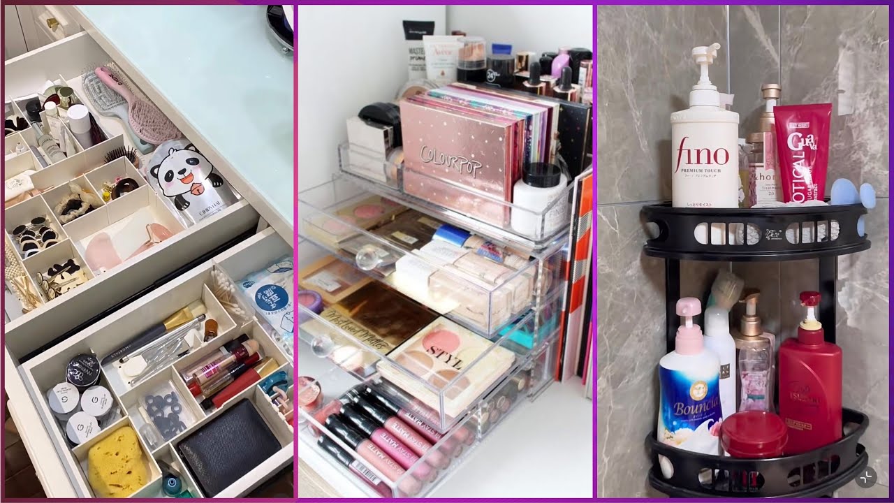 Makeup And Skincare Organization 🎀 | Random Organizing And Restocking With Chinsun✨