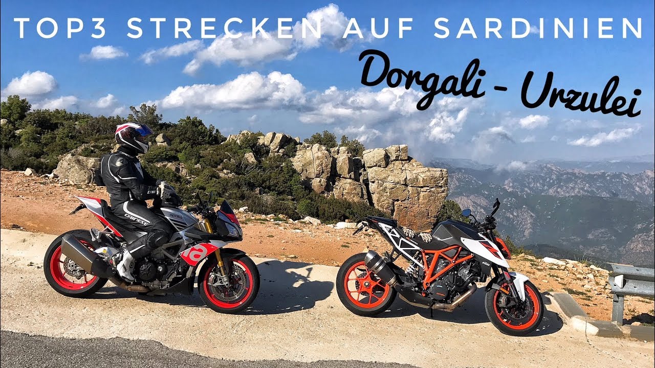 Streckenvorstellung SS125 auf Sardinien Dorgali - Urzulei RAW | KurvenradiusTV