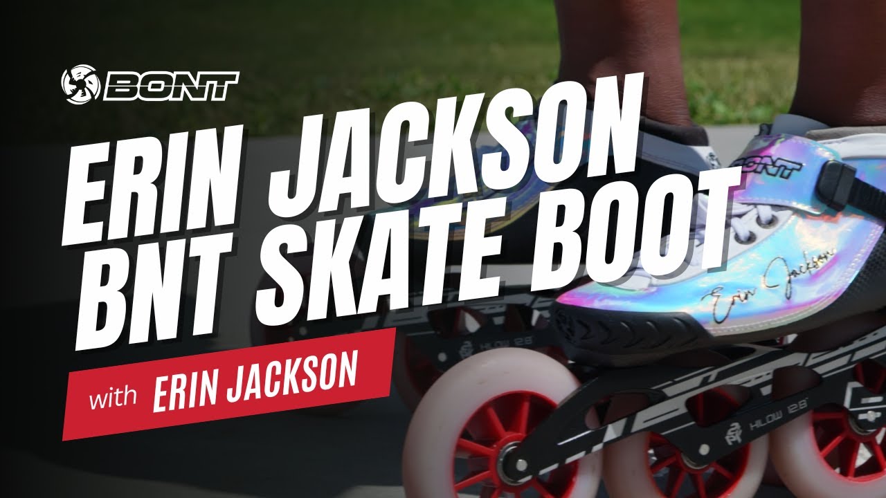 Limited Edition Erin Jackson BNT Bont Inline Speed Skating Boot