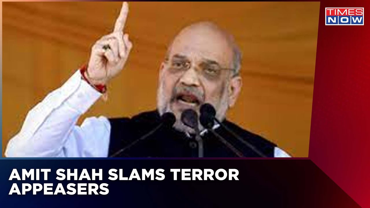 'What Is The Gupkar Model Doing? They Are Assisting Pakistani Terrorists', Said HM Amit Shah.