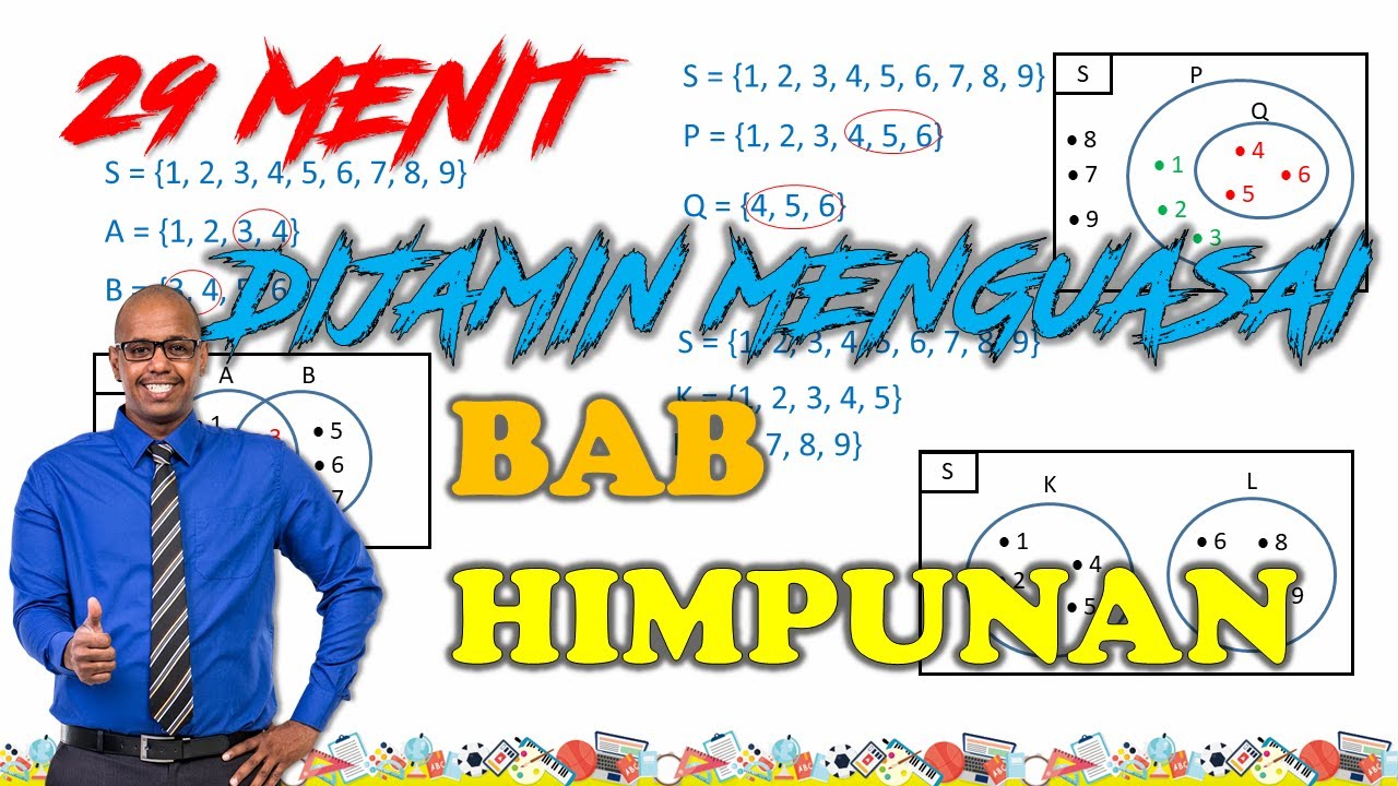 29 MENIT DIJAMIN ANDA MENGUASAI BAB HIMPUNAN