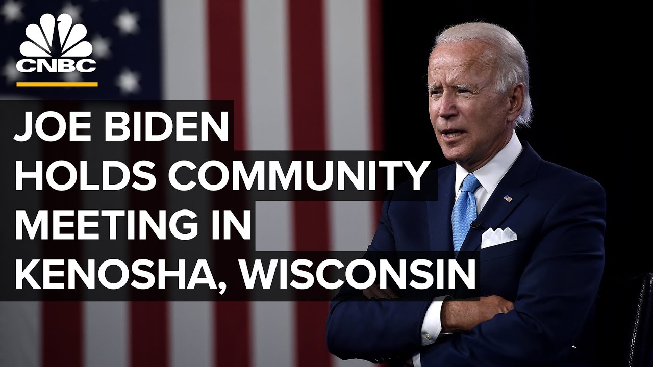 Former VP Joe Biden holds community meeting in Kenosha, Wis. &mdash; 9/3/2020