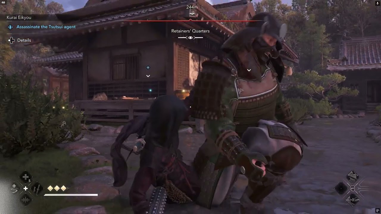 Assassin's Creed Shadows assassinate the tsutsui agent Ana Görev bölüm 178