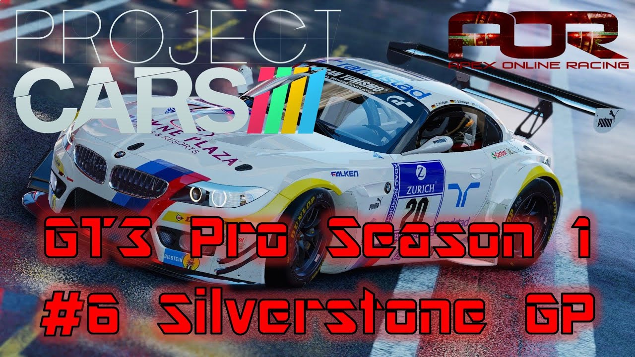 Project CARS [AOR PC GT3 Pro League][Season 1] #6 Silverstone GP