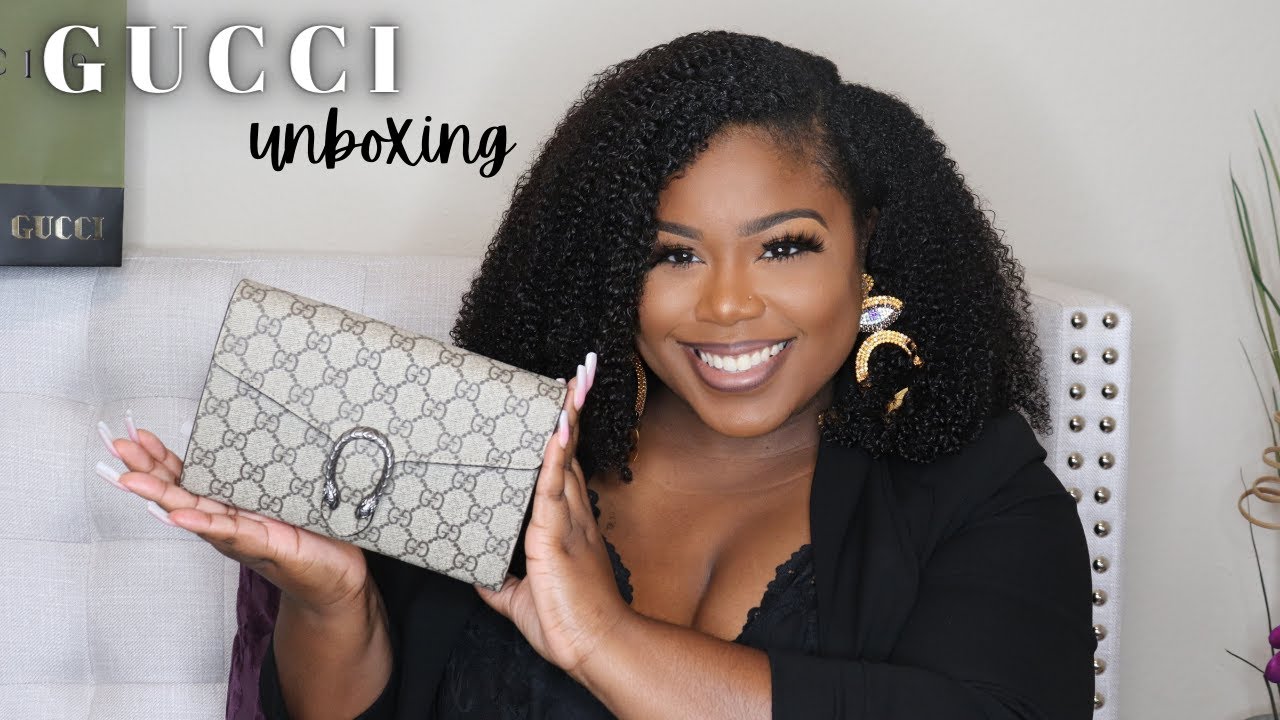 New Luxury Bag Unboxing | Gucci Dionysus GG Supreme Wallet On Chain | My First Gucci Bag