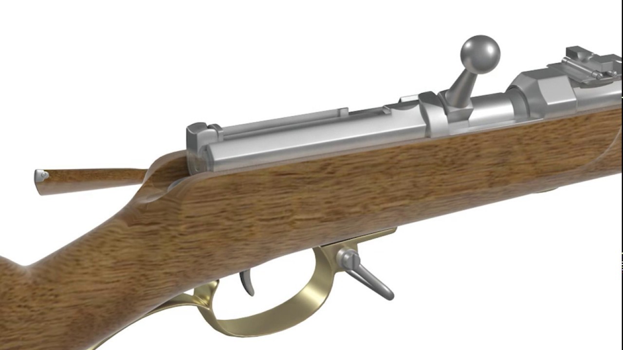 Reconstitution 3D : le fonctionnement du fusil Dreyse