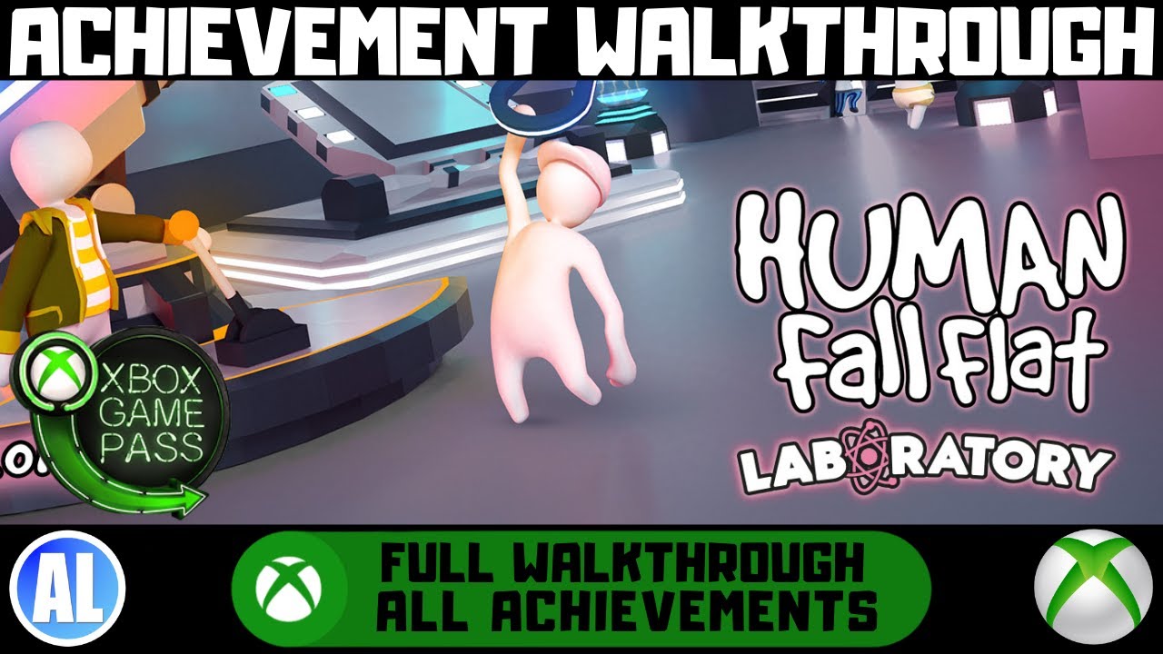 Human Fall Flat - Laboratory Level #Xbox Achievement Walkthrough - Xbox Game Pass