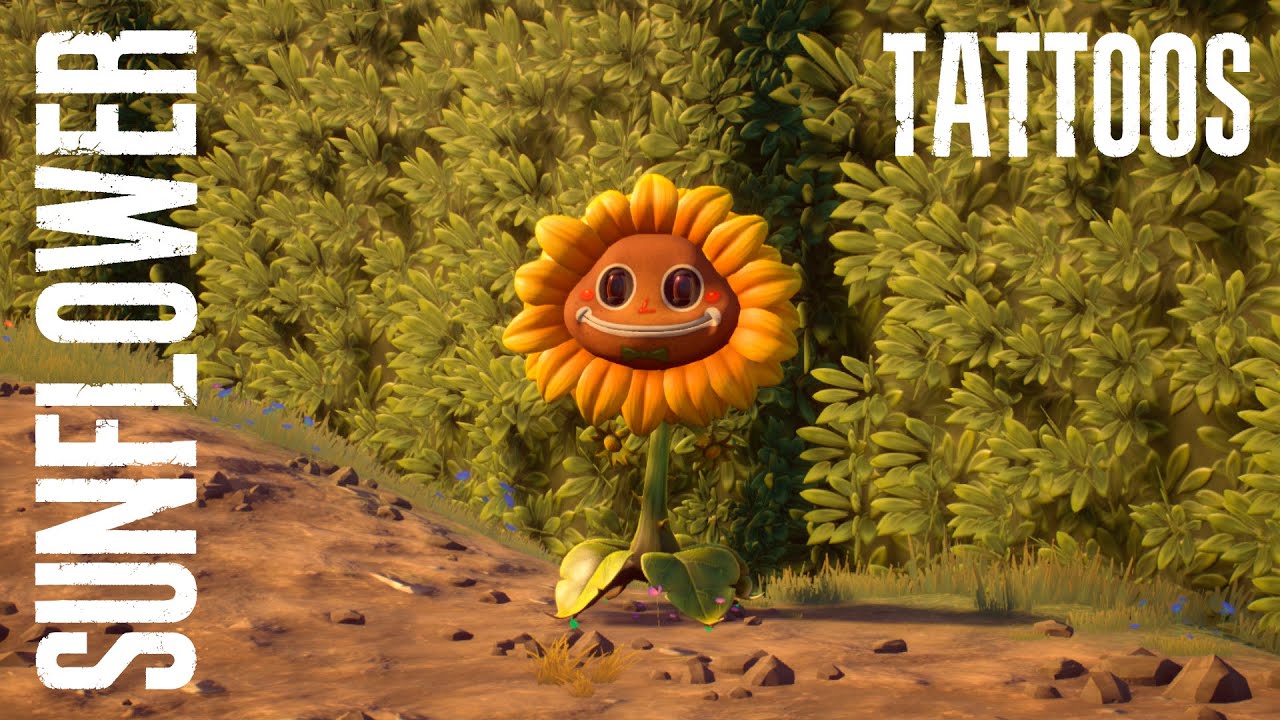 Sunflower Tattoos / Plants / Plants vs Zombies Garden Warfare 2