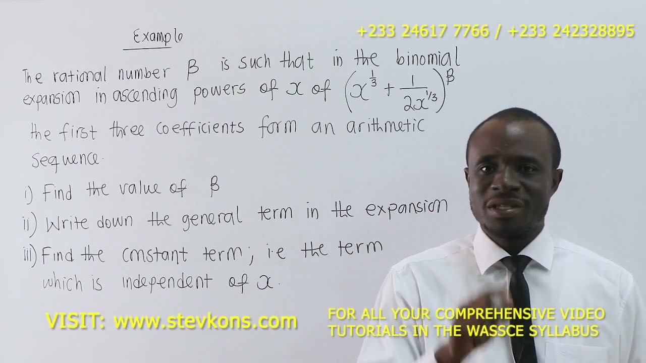THE MOST DIFFICULT QUESTION IN BINOMIAL THEOREM