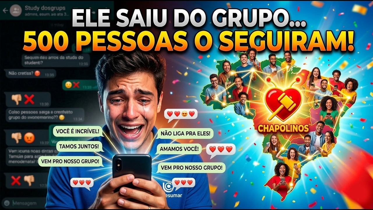 🤯 Historia que ninguém conta sobre o #CHAPOLINOS