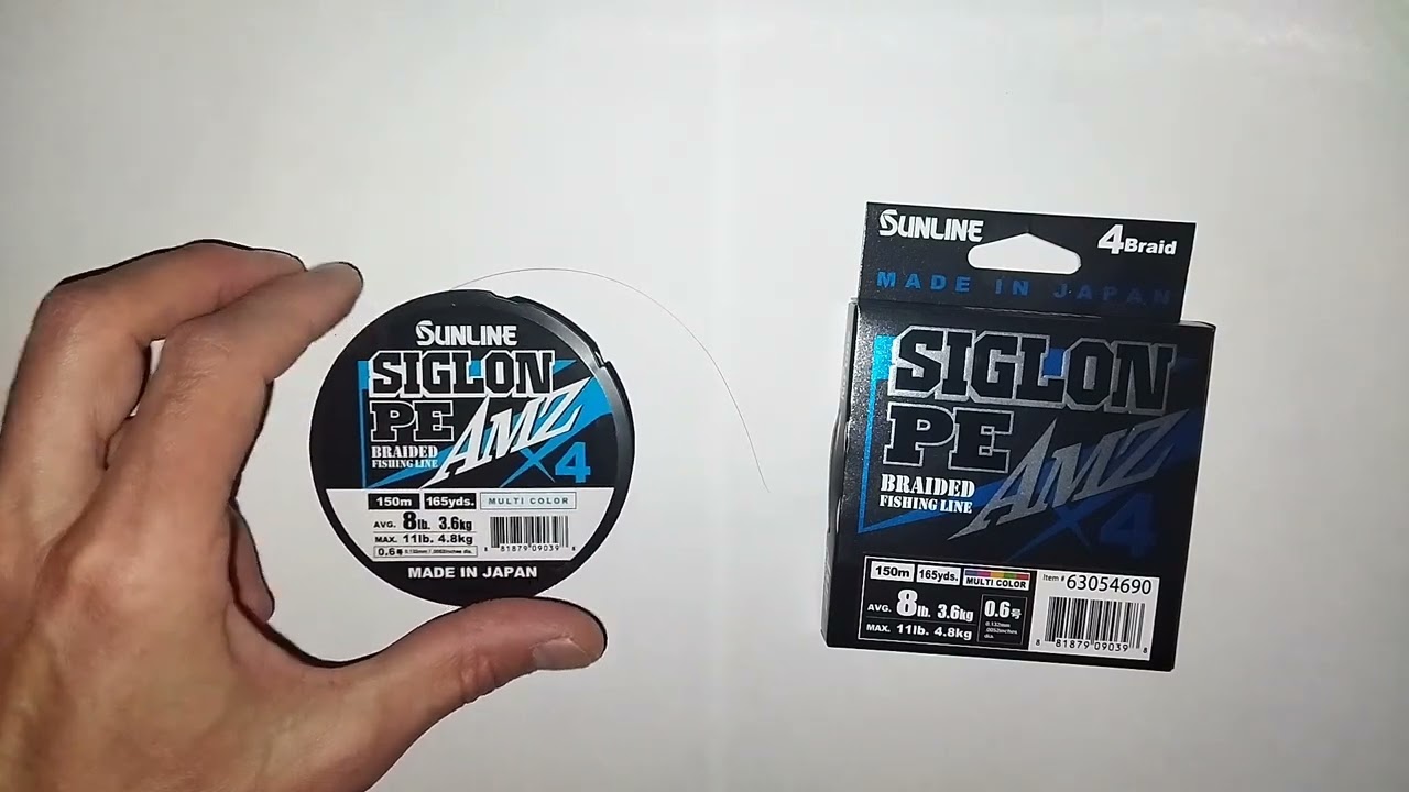 Плетёнка SUNLINE SIGLON PE AMZ X4 #0,6. Какие реальные диаметр и разрывная нагрузка?