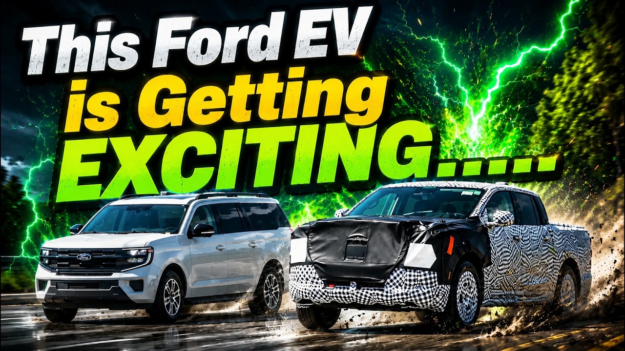 Замечен НОВЫЙ электрический пикап Ford за $30 000 &mdash; он лучше, чем я ожидал...