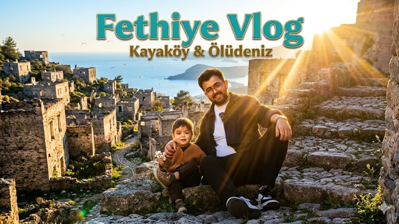 Fethiye VLOG- Saklı Cennetleri: Ölüdeniz, Kayaköy ve Hisarönü'nde Büyüleyici Bir Macera! #Fethiye 