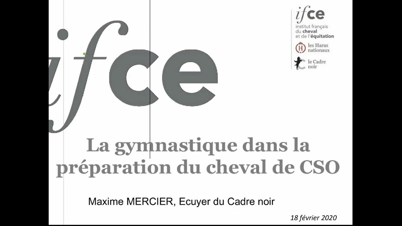 Une séance de gymnastique pour le cheval d’obstacles - Maxime Mercier