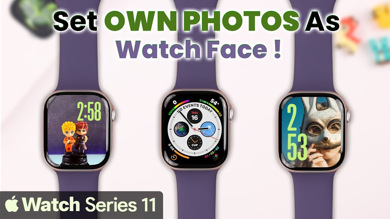 How To Change Your Apple Watch 11 Face! [Clock Face]