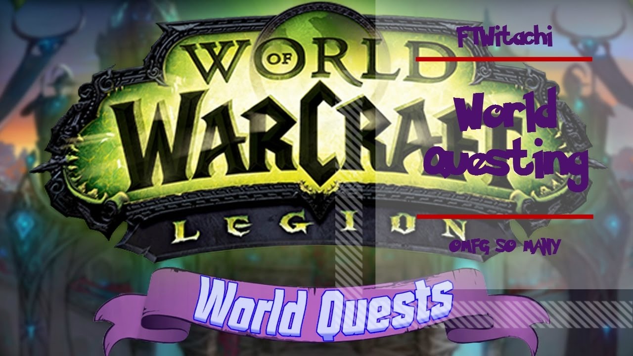 LET'S PLAY WORLD OF WARCRAFT LEGION WQ DIREBEAK SWARM!