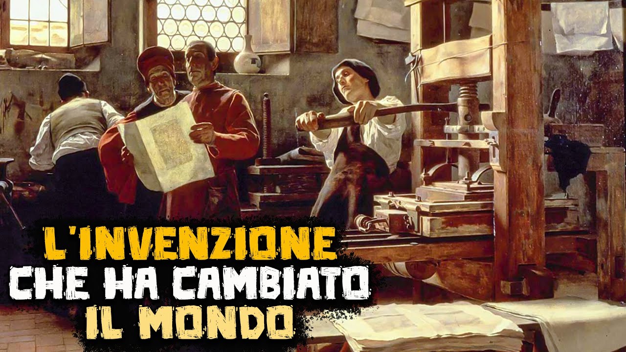 L'invenzione della Stampa - Curiosità Storiche  - Storia e Mitologia Illustrate