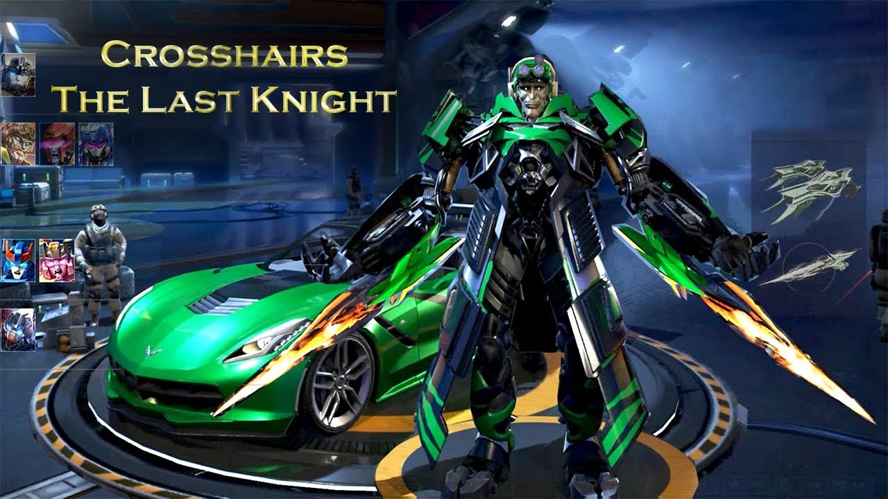 Crosshairs The Last Knight Wilderness Dual Gun - Heart of Cybertron TRANSFORMERS Online Gameplay