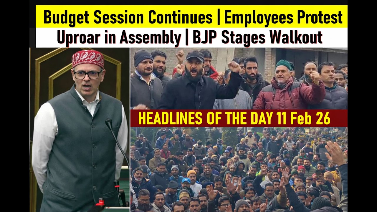 HEADLINES OF THE DAY: Budget Session Continues | Employees Protest | Chief Minister Apologizes.
