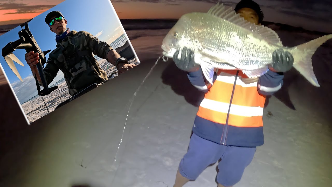Drone fishing for  Big Snapper in WA
