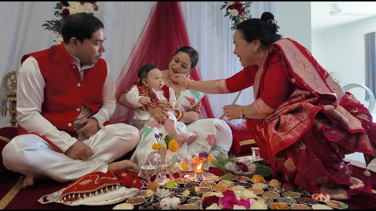 Albie's Weaning/Pasni | Albie deuja | anup n ashika deuja