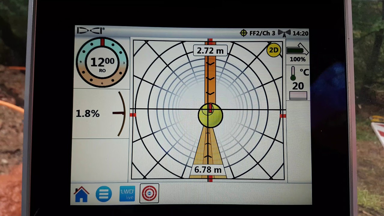 Falcon 2 plus digitrak Aurora sterowanie na cel z 15 metr&oacute;w