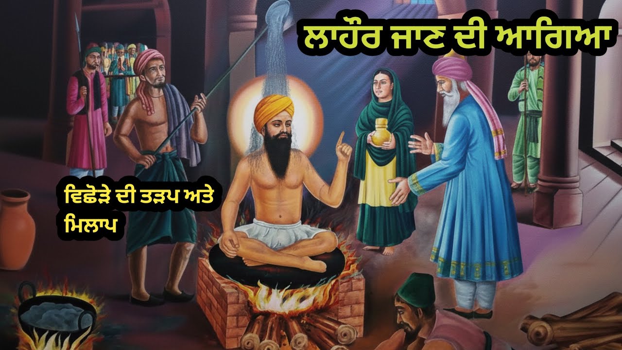ਲਾਹੌਰ ਜਾਣ ਦੀ ਆਗਿਆ | guru arjan dev ji 