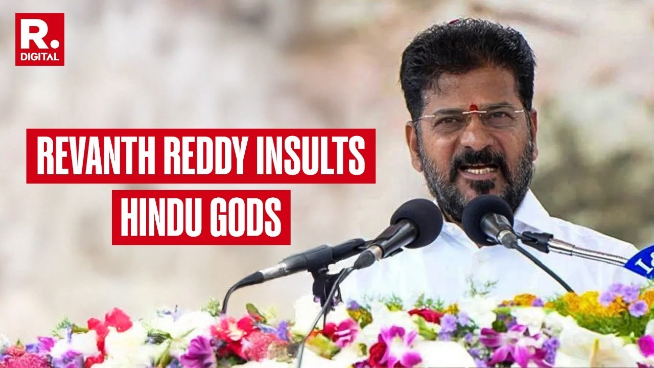 BREAKING: 'One God For Alcoholics,' Telangana CM Revanth Reddy Insults Hindu Gods