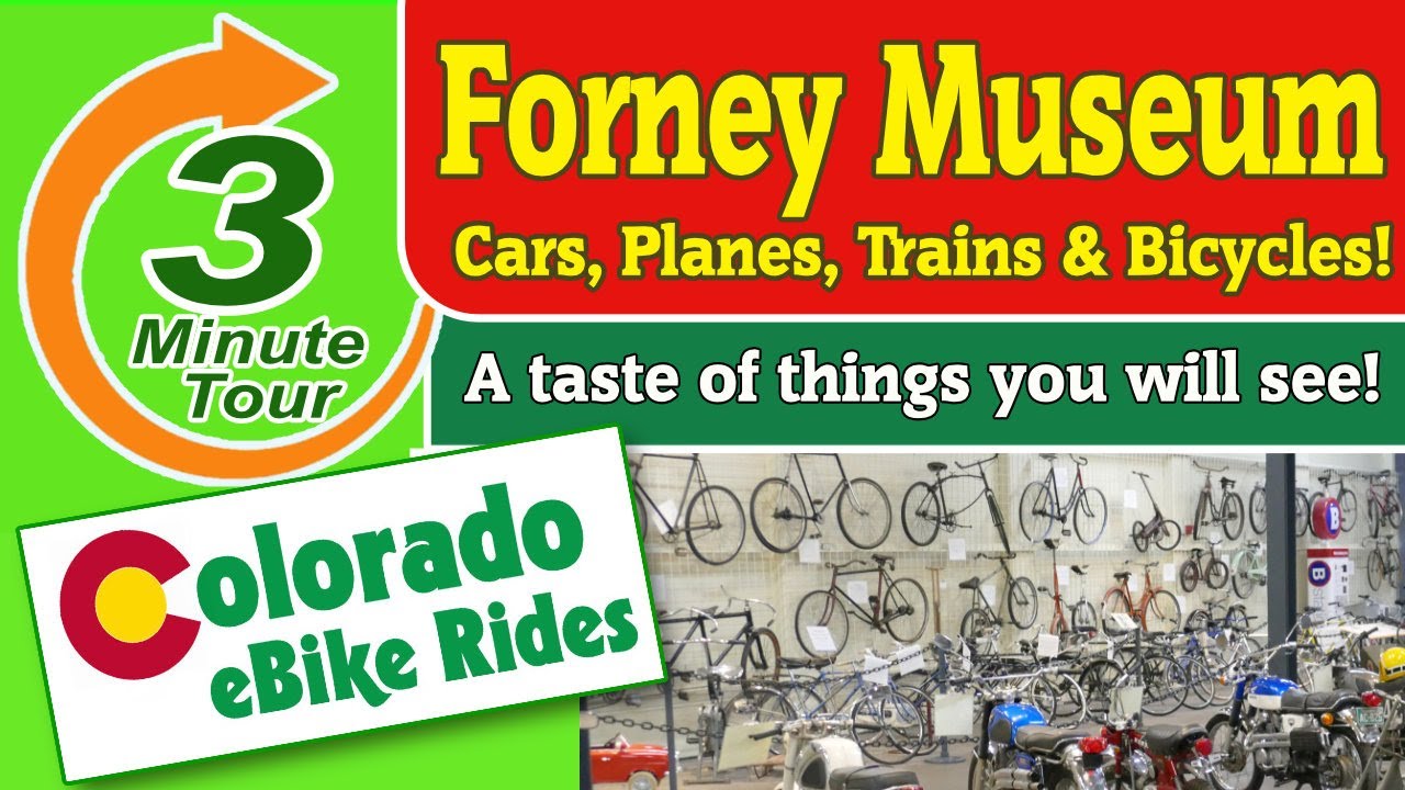 Forney Museum Denver, CO  Cars Plane Trains and Bicycles - sept 2023