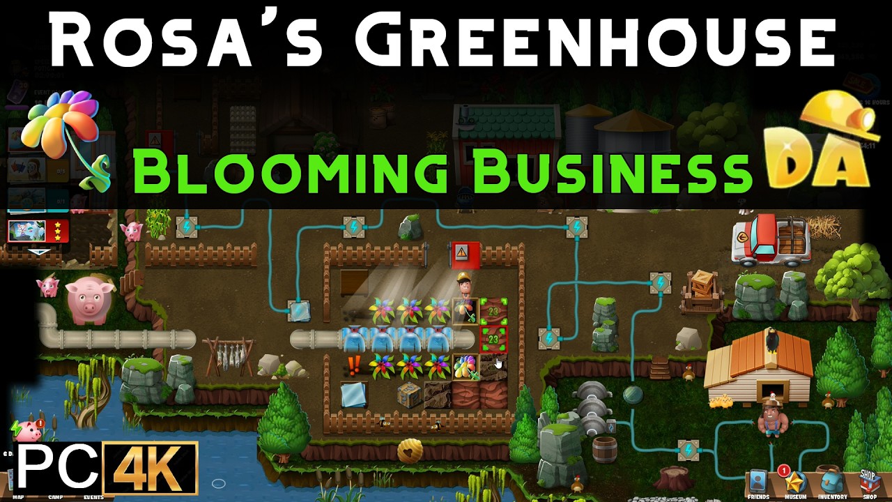 Rosa's Greenhouse | Blooming Business #6 (PC) | Diggy's Adventure