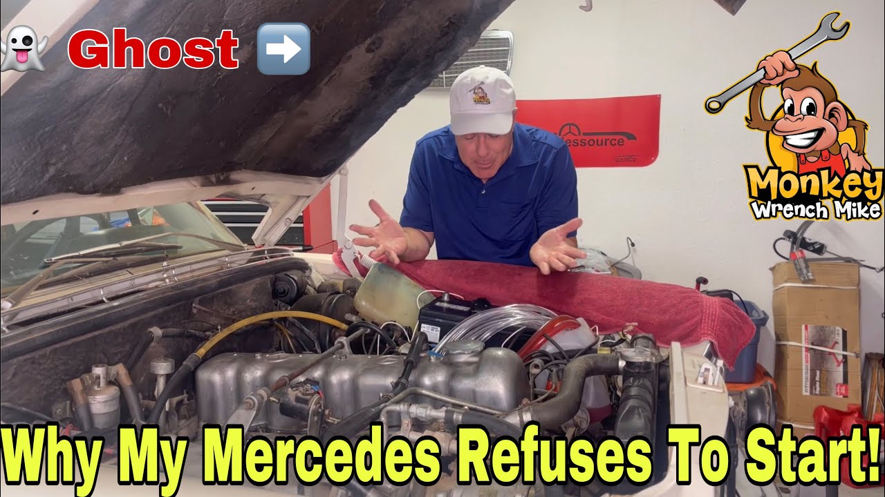 The haunted Mercedes gets Pertronix and a fuel pump clean out!