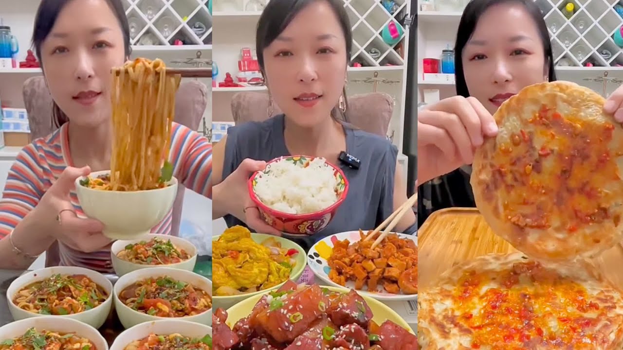 Delicious Chinese Food Mukbang– Real Eating Sounds #1