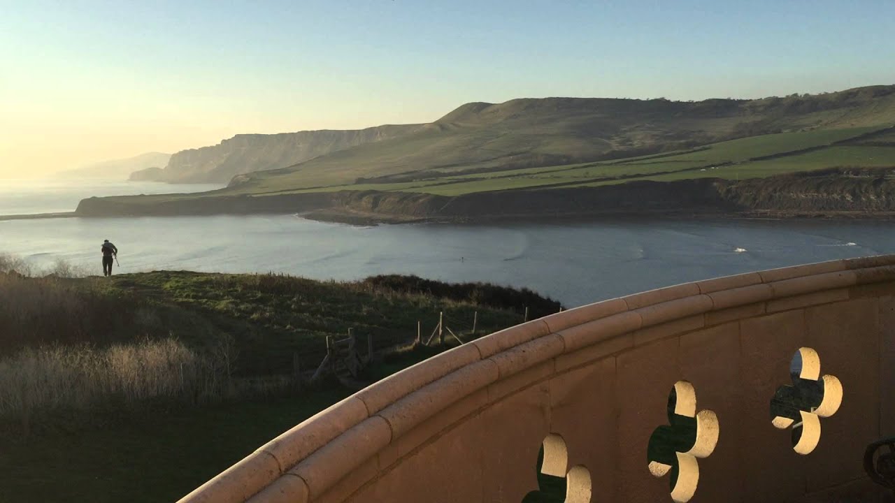 Clavell tower kimmeridge bay tour around inside of the tower